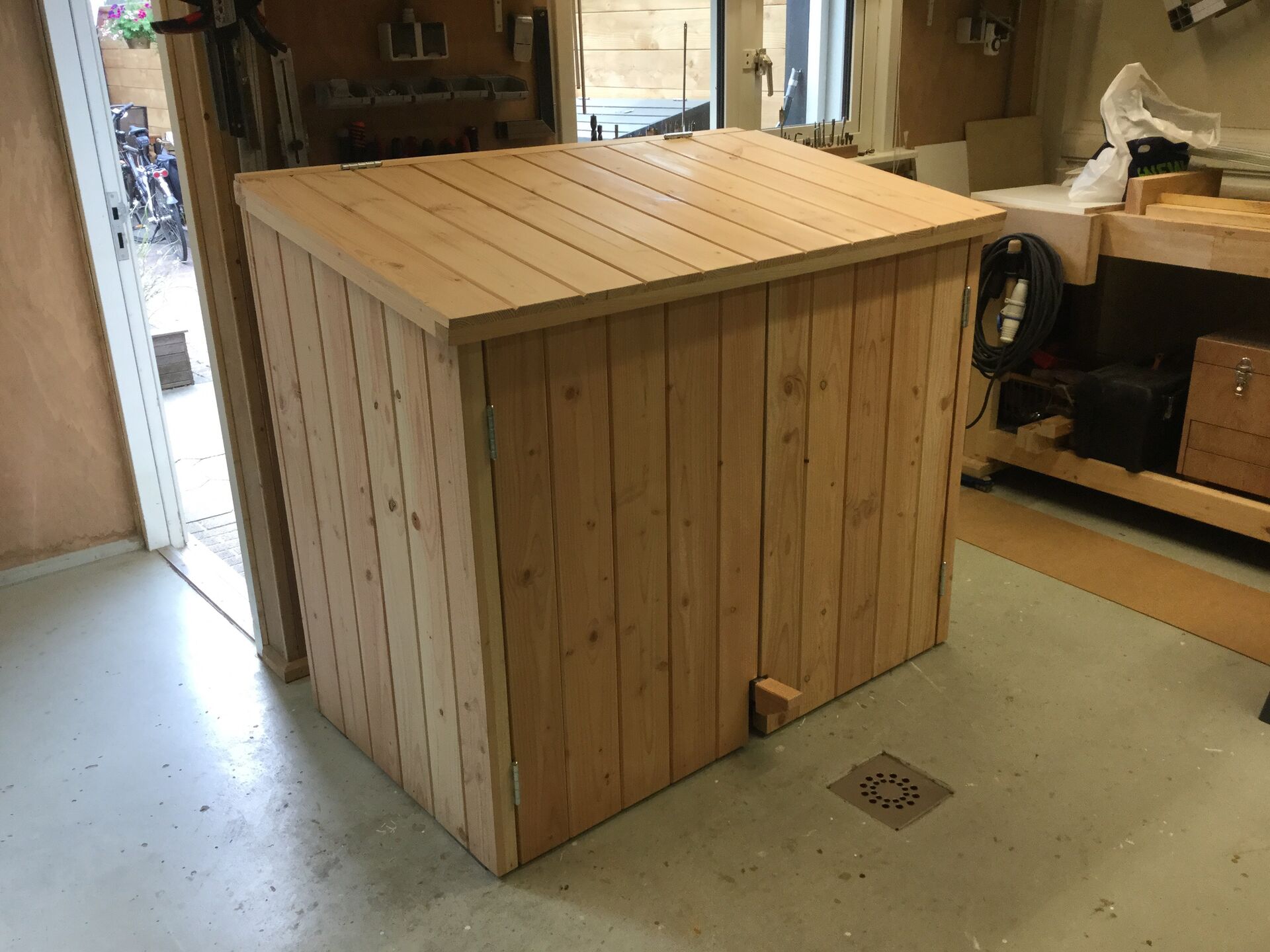 Kliko ombouw voetbediening