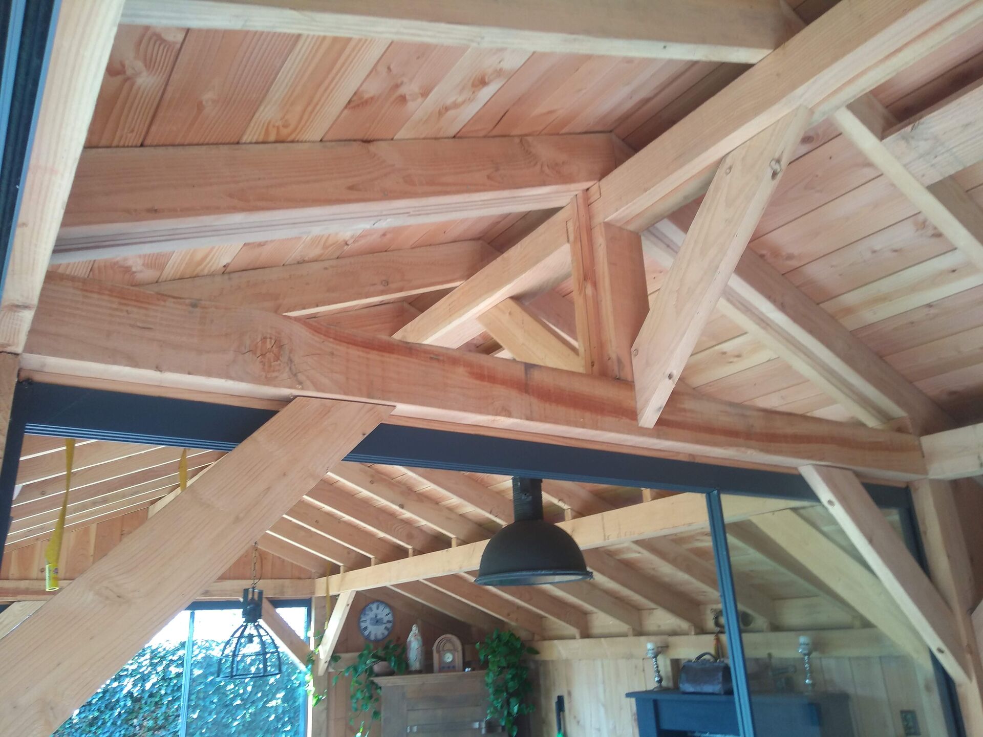 Tuinhuis kapschuur afwerking